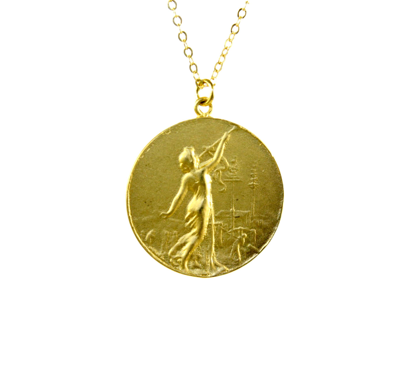 Illustrated Figurine Antique Coin | 3012