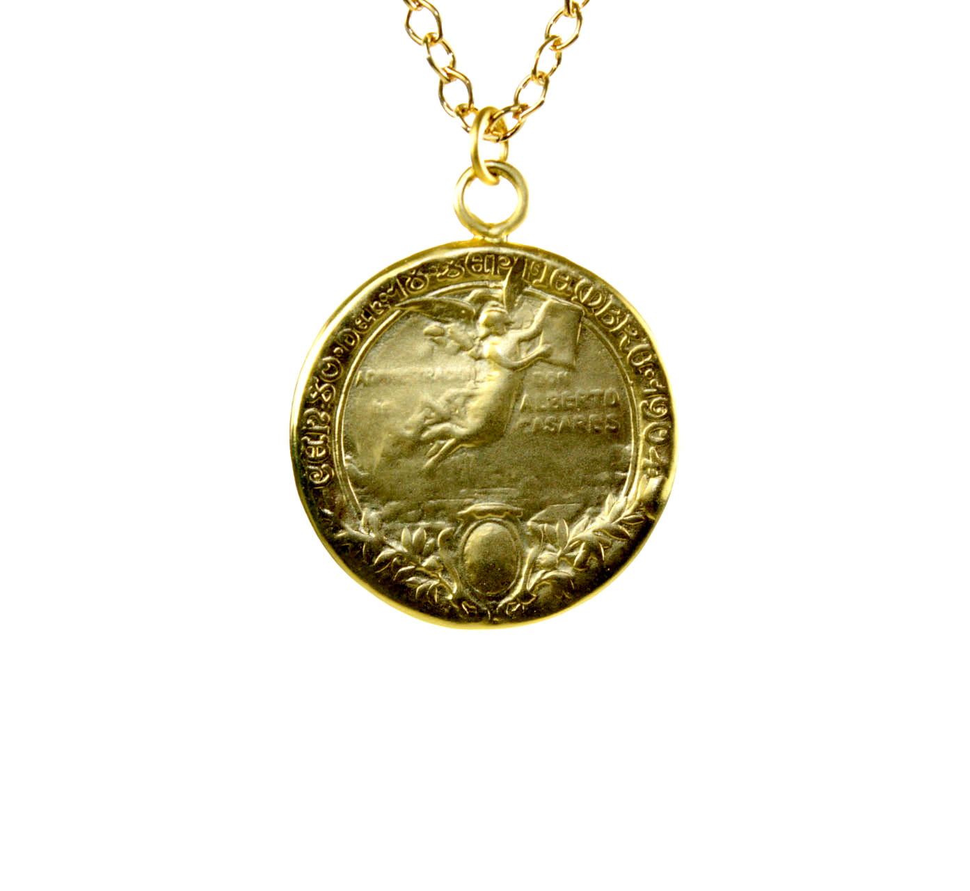 Alberto Casares Buenos Aires Coin Pendant | 3027