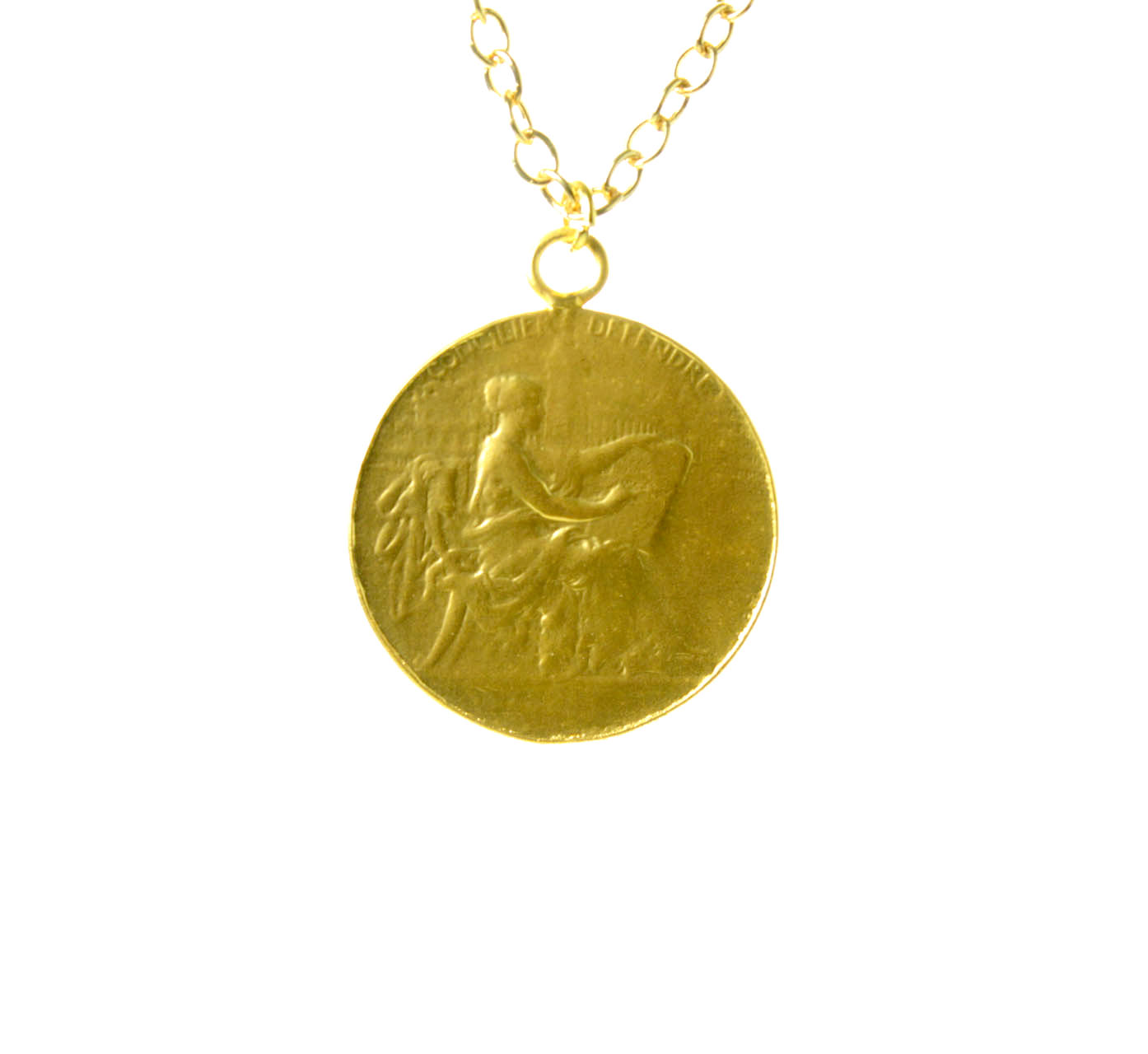 Defendre Antique Coin Pendant | 3035