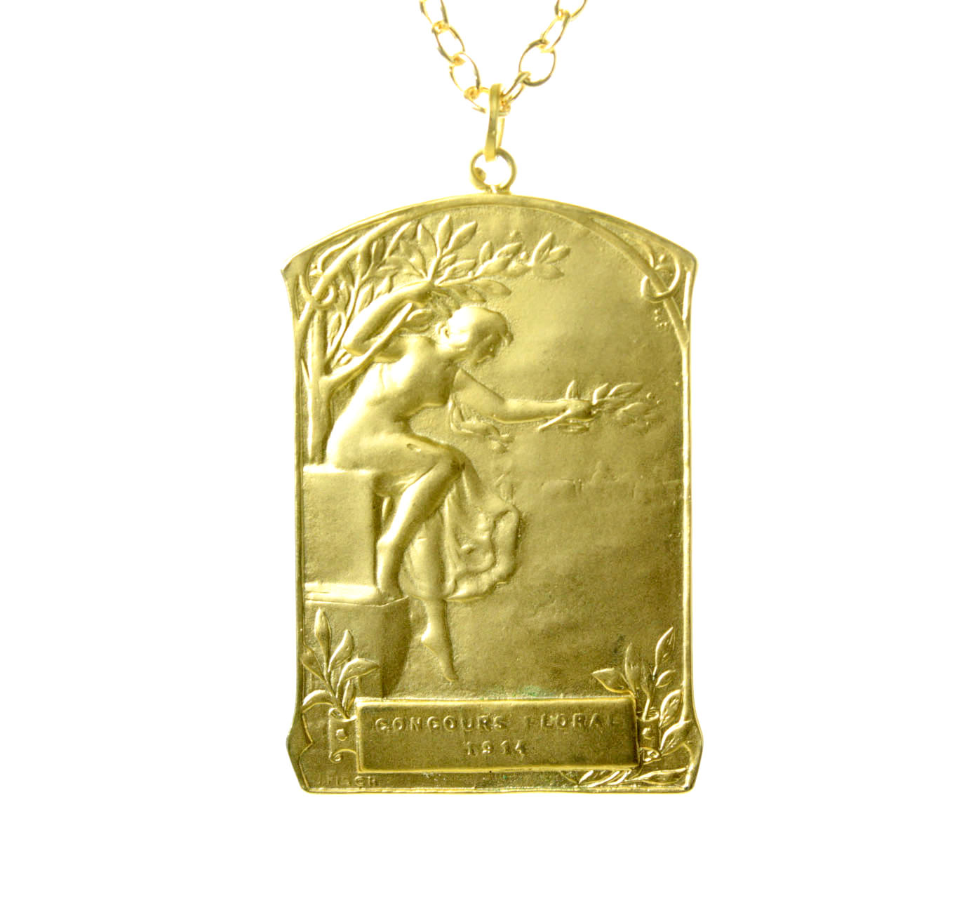 Concours Floral 1914 Medallion | 3184