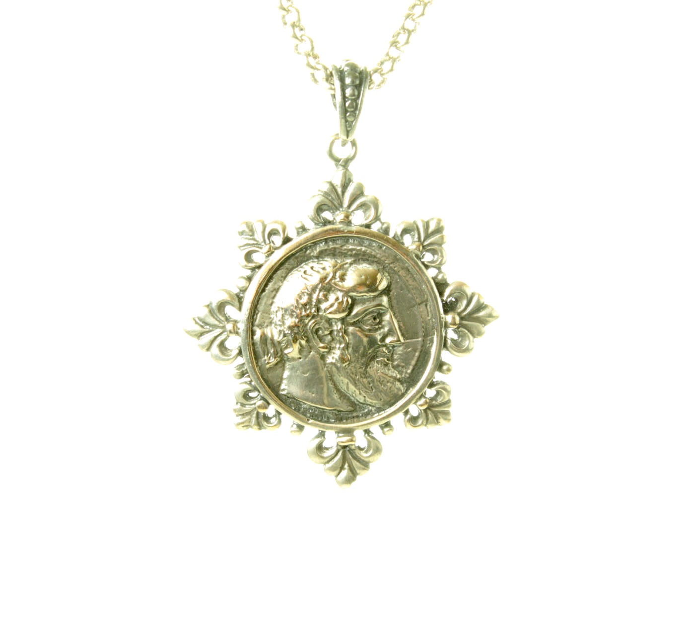 Trefoil Crown Greek/Roman Coin | 3437