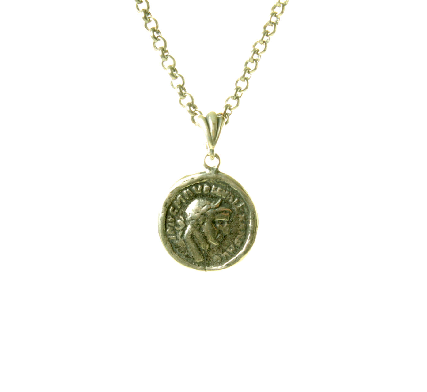 Masculine Face Greek/Roman Coin | 3448