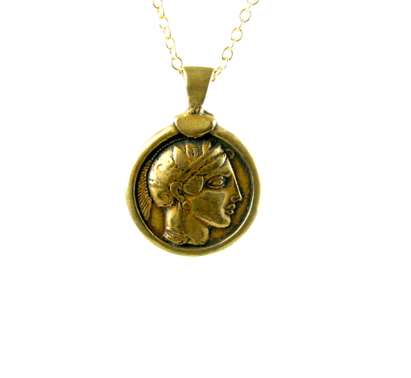 Greek/Roman Facial Coin | 3463