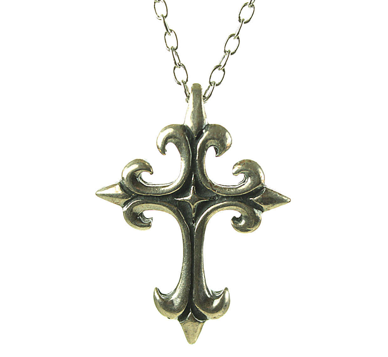 Fleur-De-Lis Cross Gothic Pendant | 3510