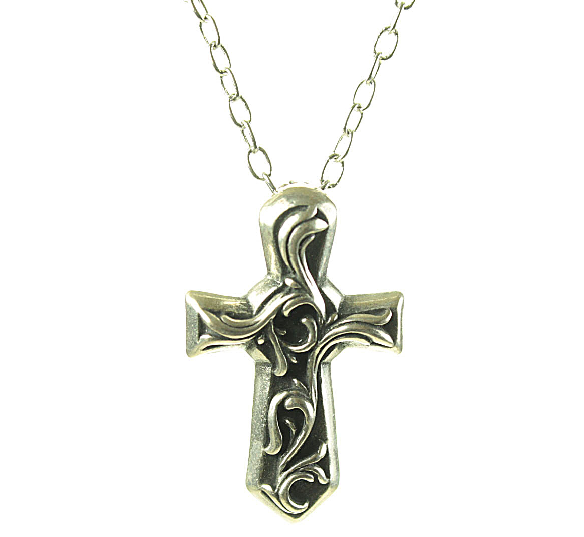 Gothic Vined Cross Pendant | 3511