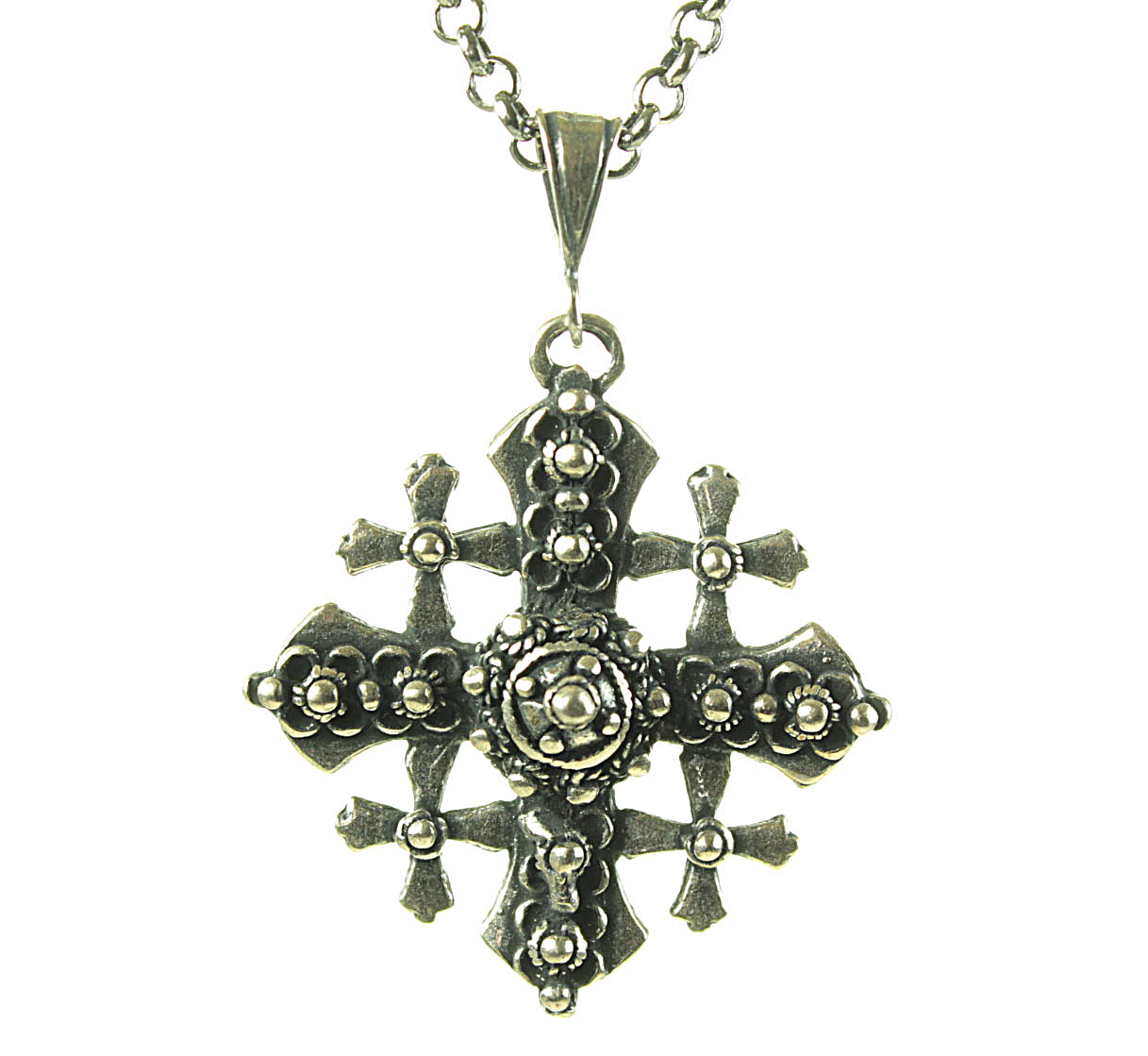 Jerusalem Gothic Cross Pendant | 3516