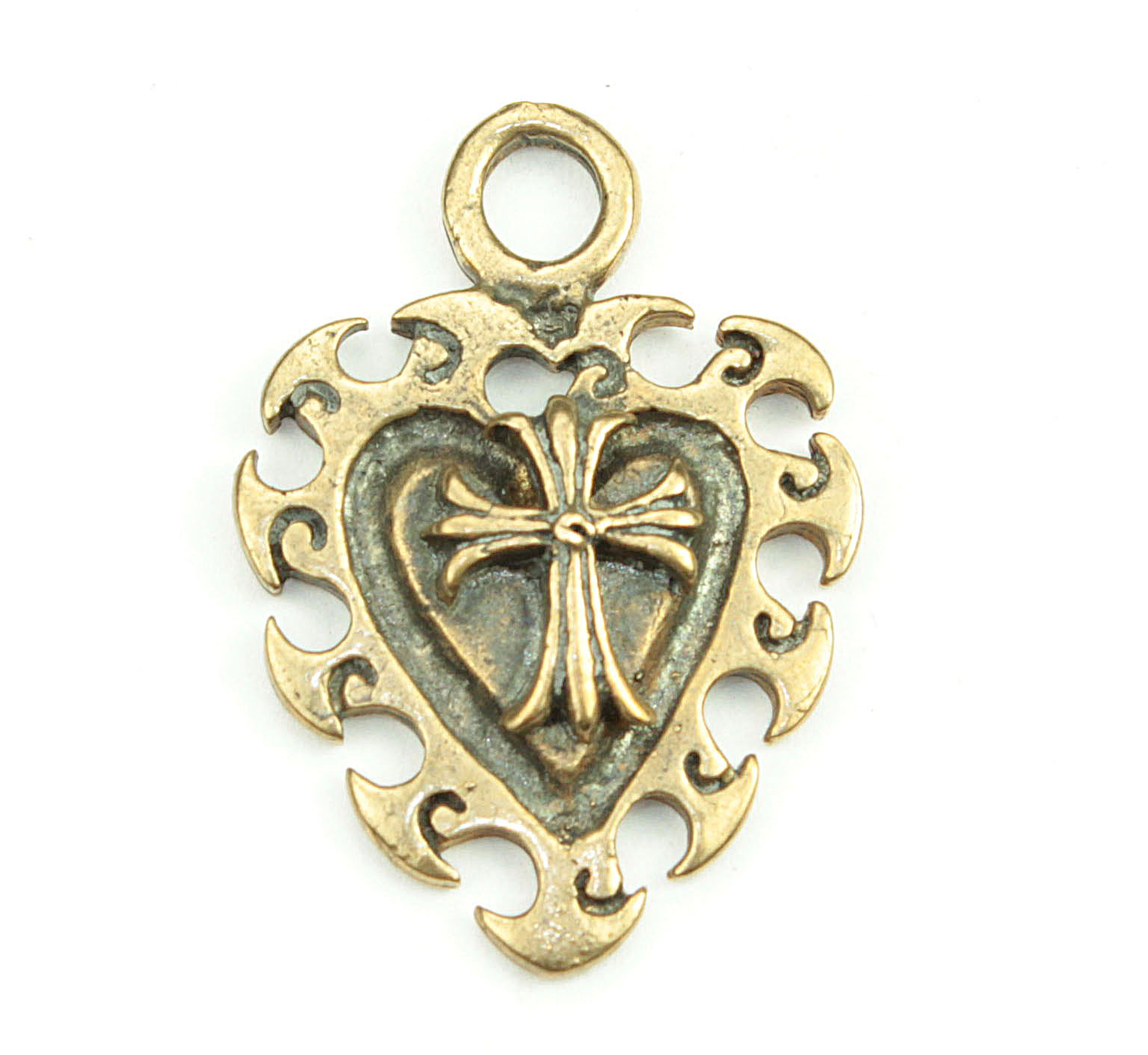 Heart Cross Pendant | 3541