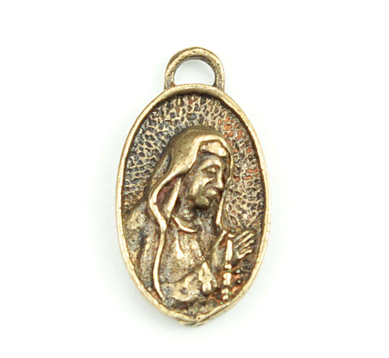 Religious Figure Ancient Oval Pendant | 3671