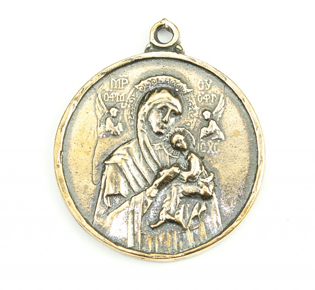 Our Lady Perpetual Help Coin Pendant | 3698