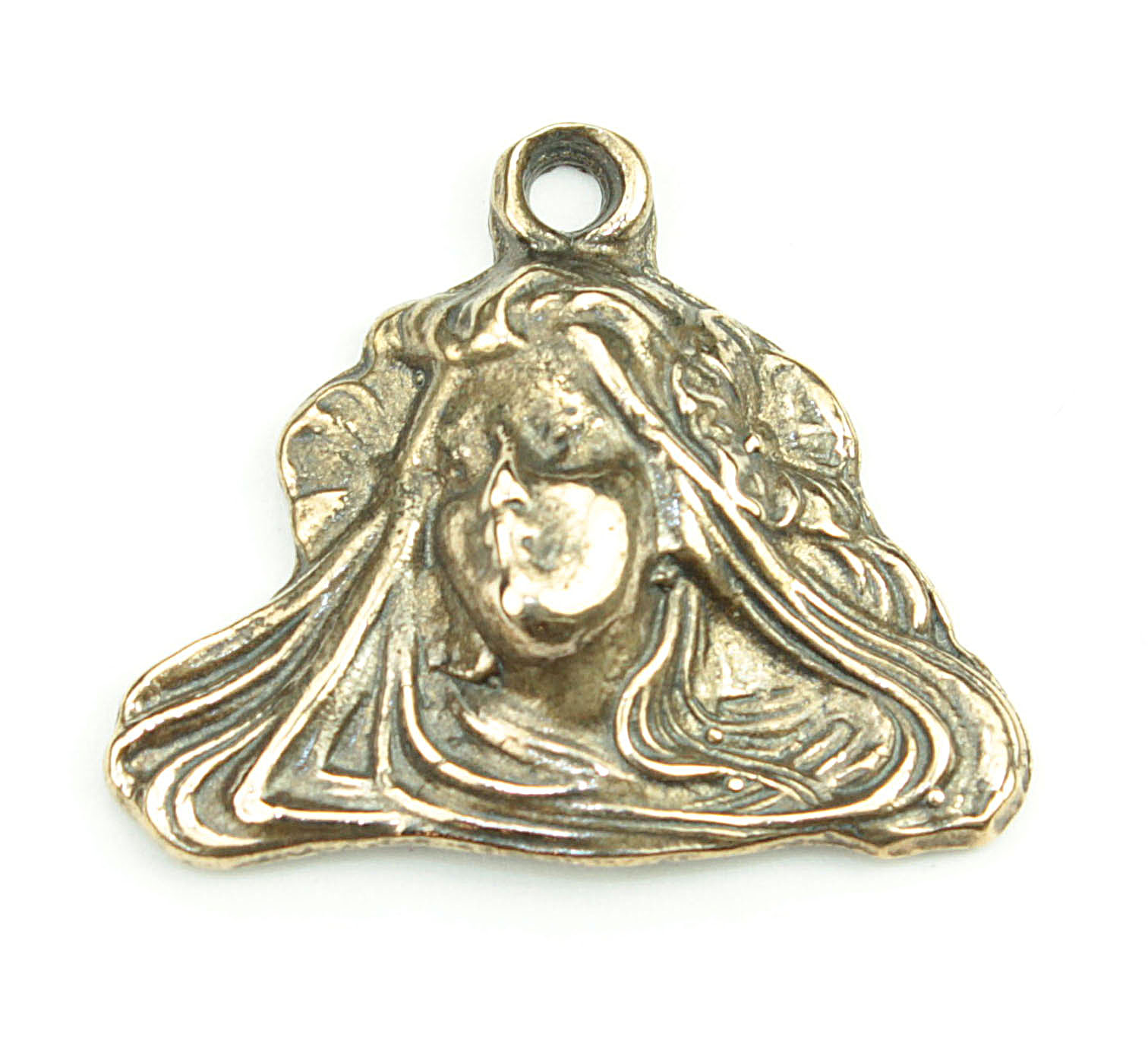 Interlocking Lined French Pendant | 3727