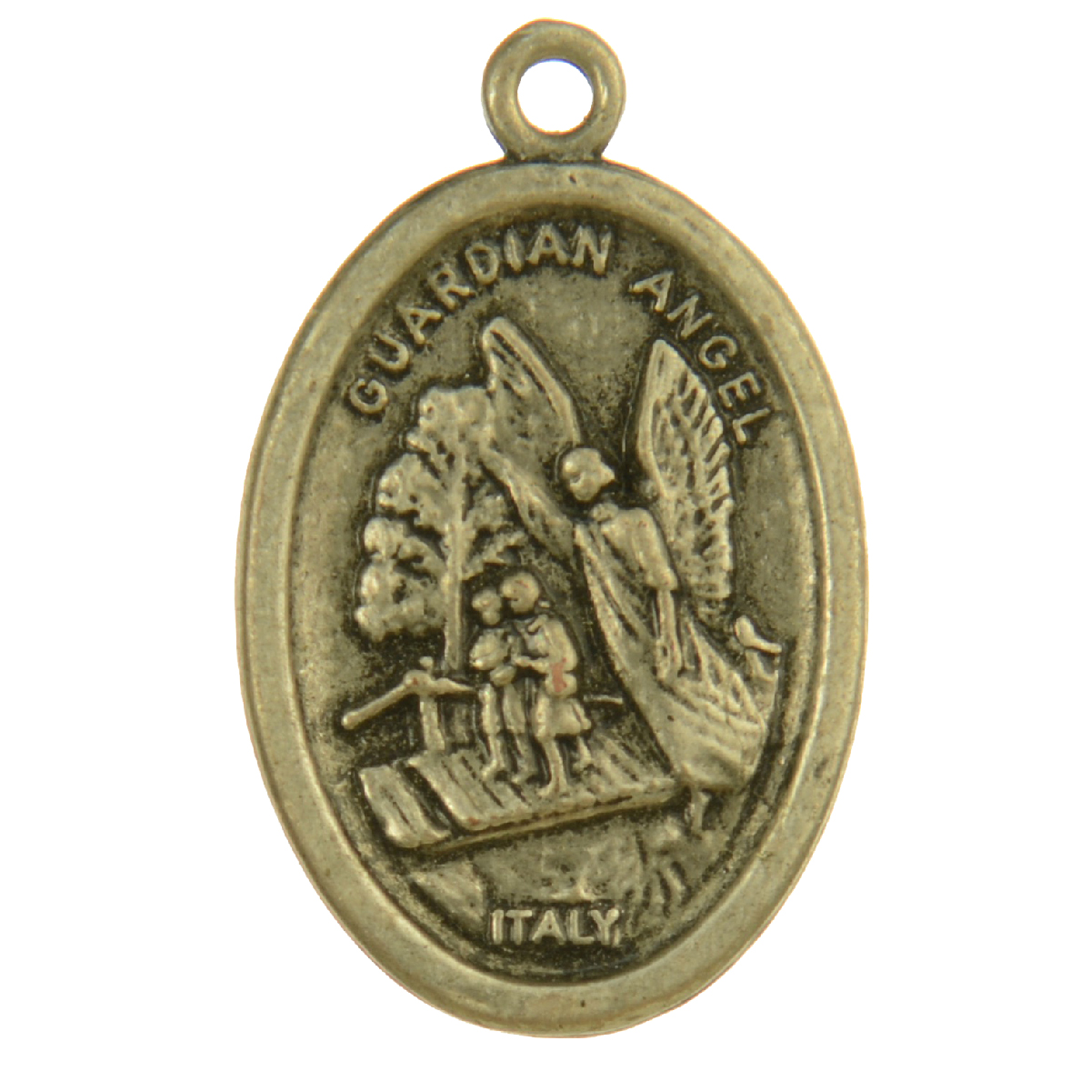 Guardian Angel Italian Medallion | 4035