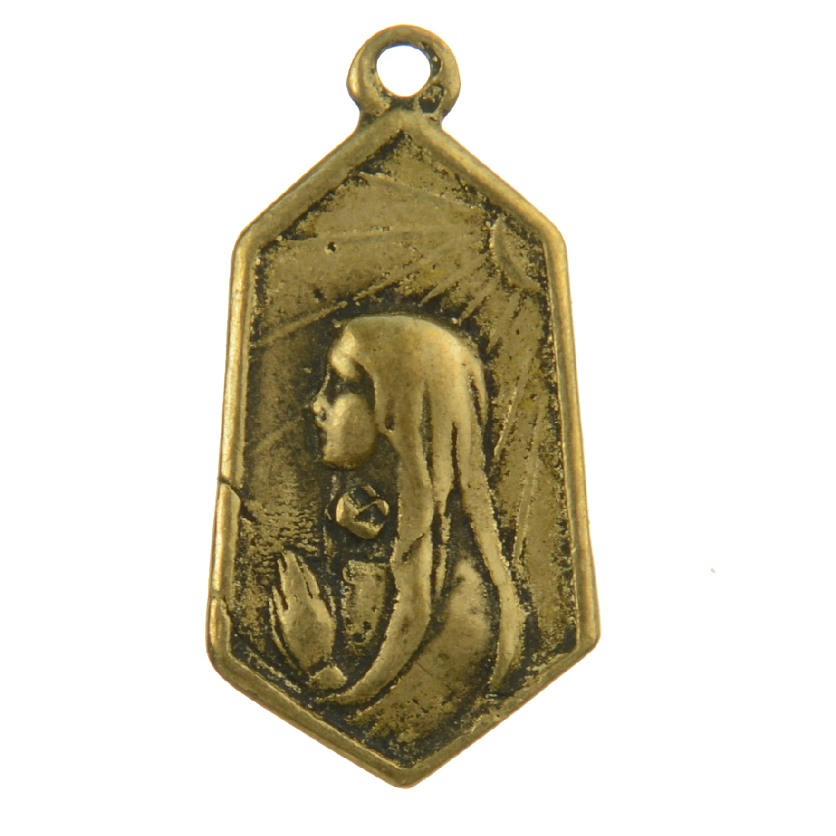 Virgin Mary Prayer Medallion | 4056