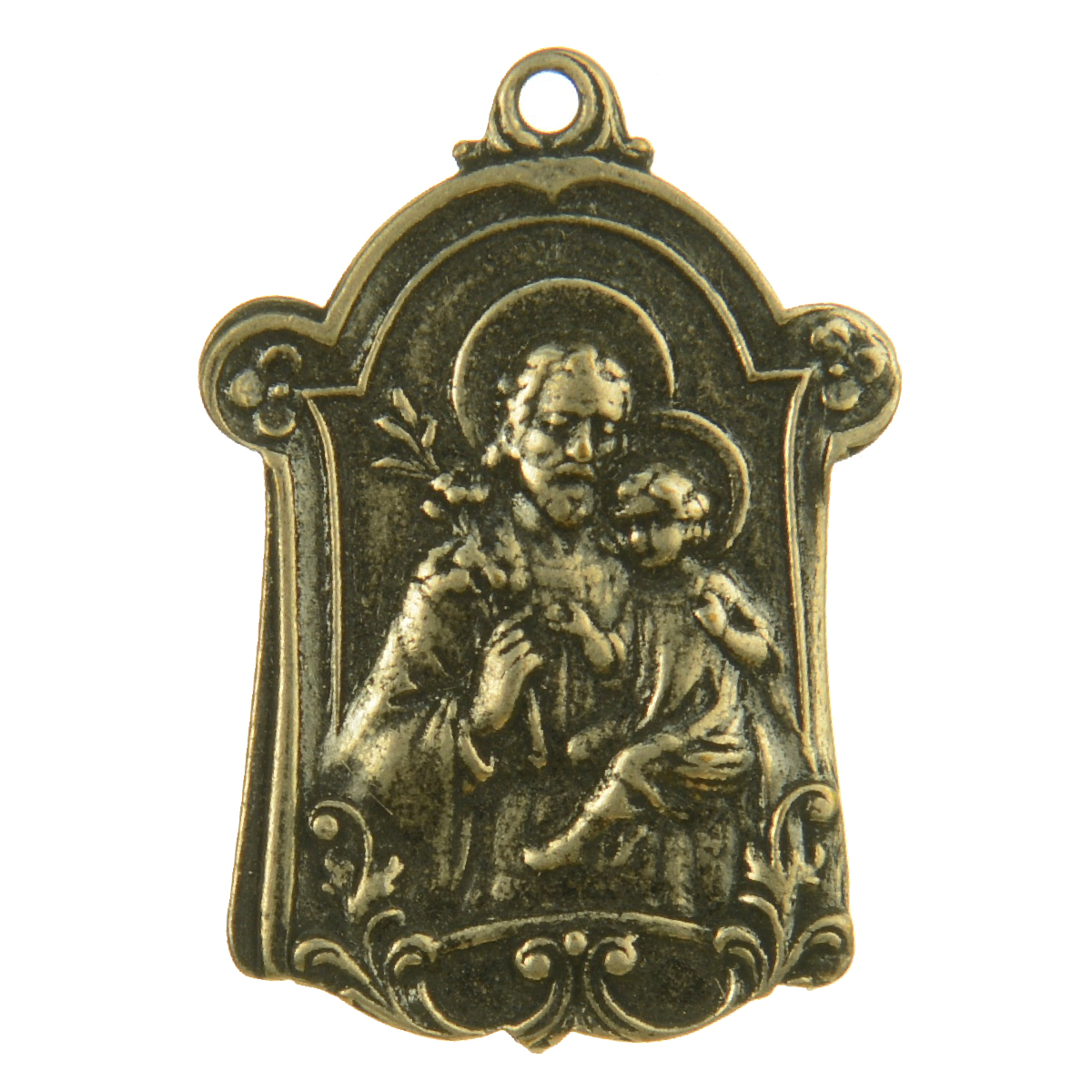 St. Joseph & Child Medallion | 4068