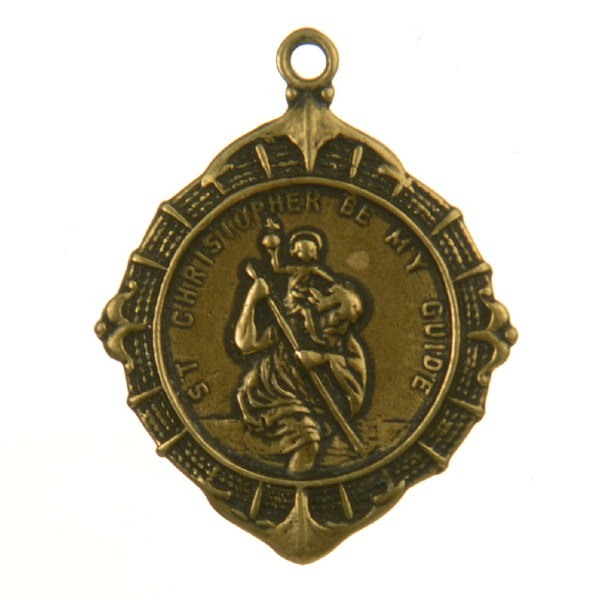 St. Christopher Be My Guide Medallion | 4077