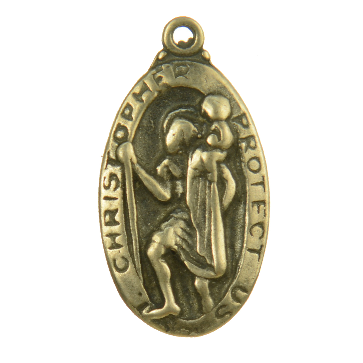 St. Christopher Protect Us Medallion | 4078