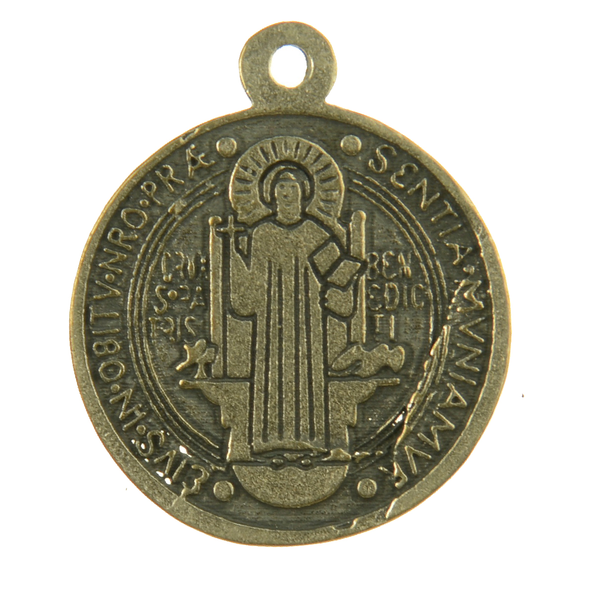 St. Benedict Eivs In Obitv Nro Medal Medallion | 4109