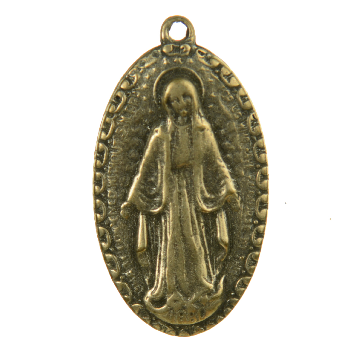 Pray For Us Faded Insert Medallion | 4119