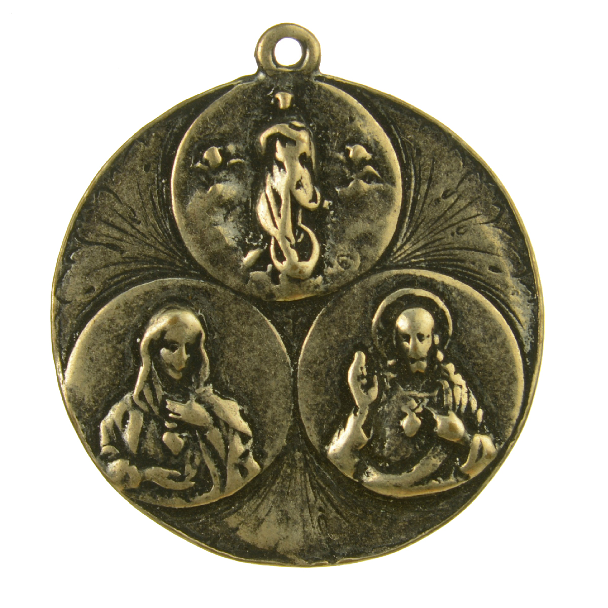 Mary Joseph Jesus Three Coin Medallion | 4125