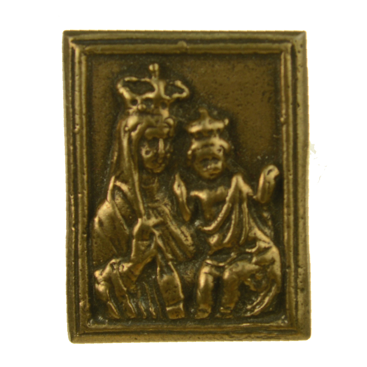 Mother Mary Infant Jesus Portrait Medallion | 4128