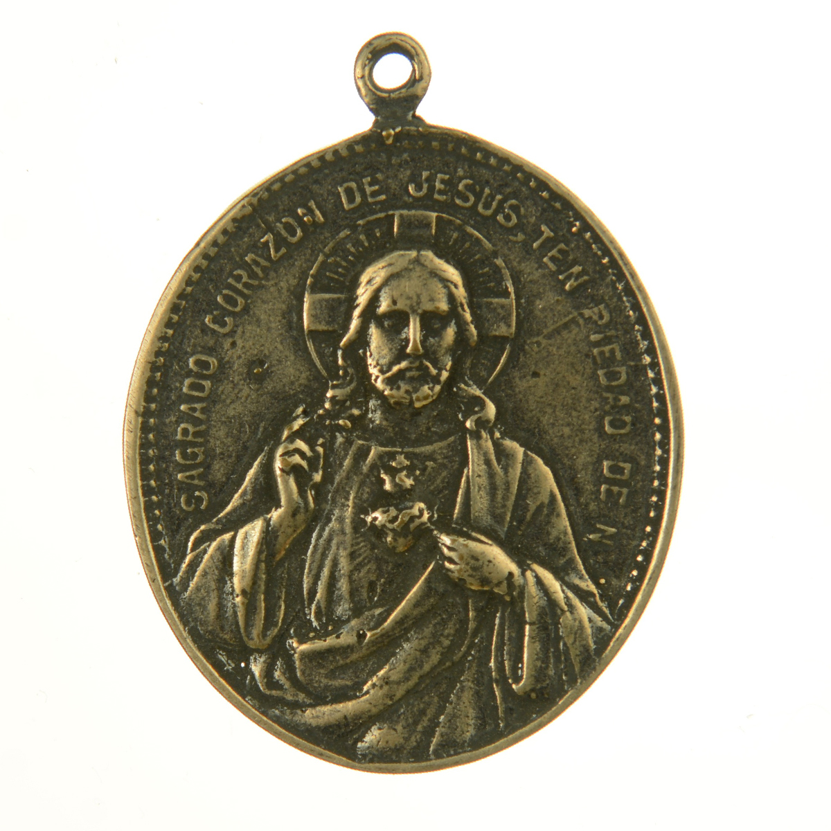 Sagrado Corazon de Jesus Ten Piedao De Medallion | 4132