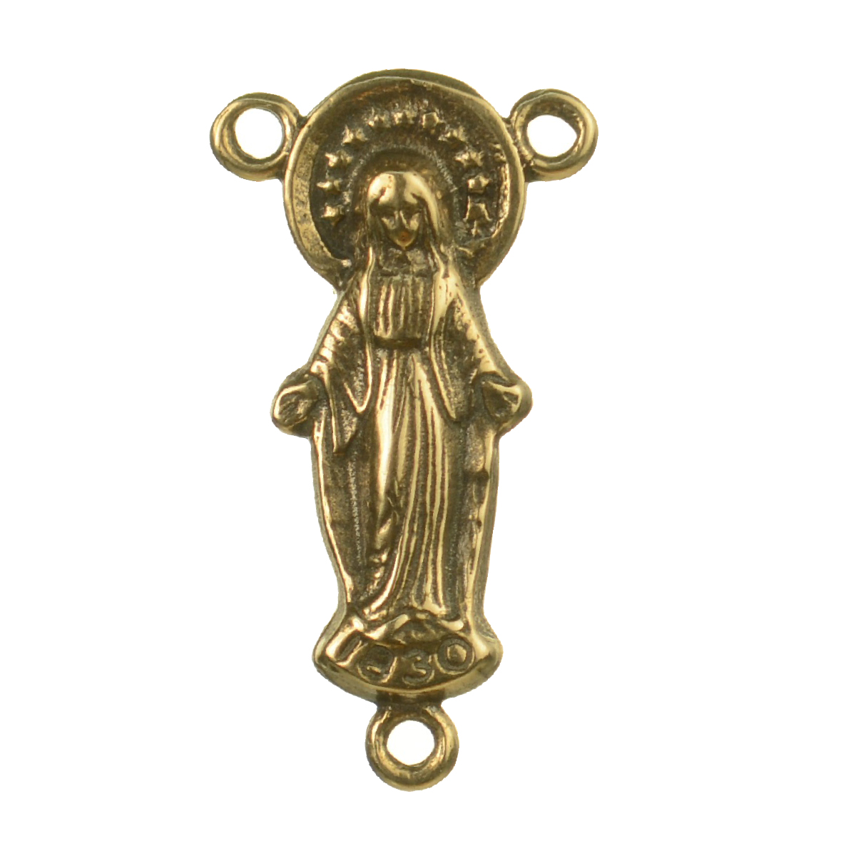 Young Blessed Mary Figure With Stars Medallion | 4159