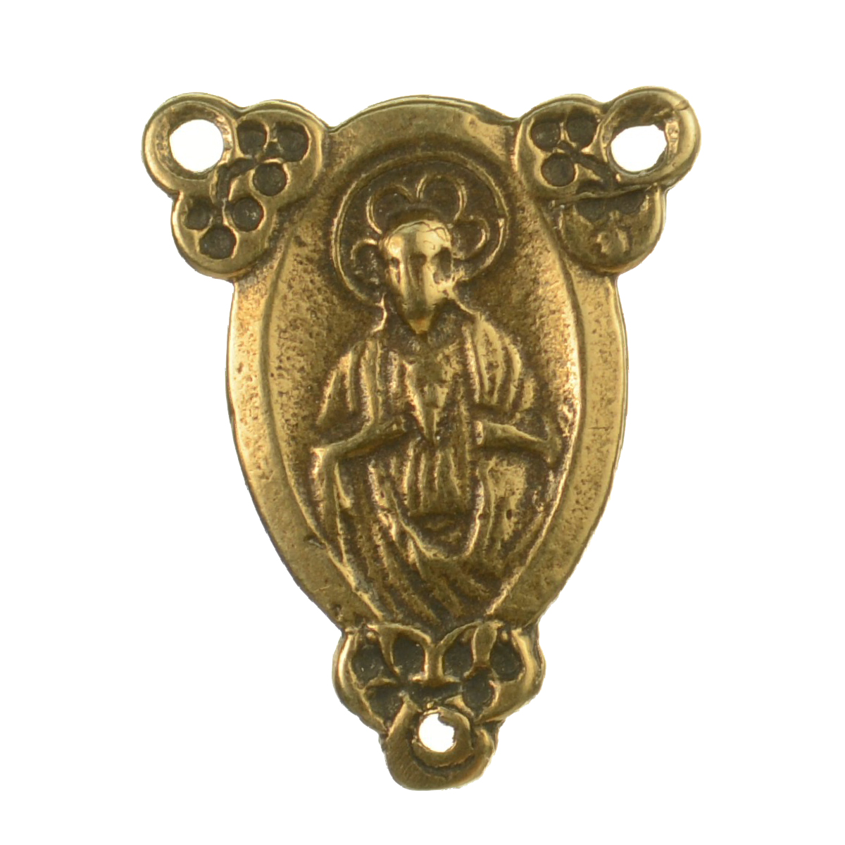 Abstract St. Joseph Oval Decorated Medallion | 4161