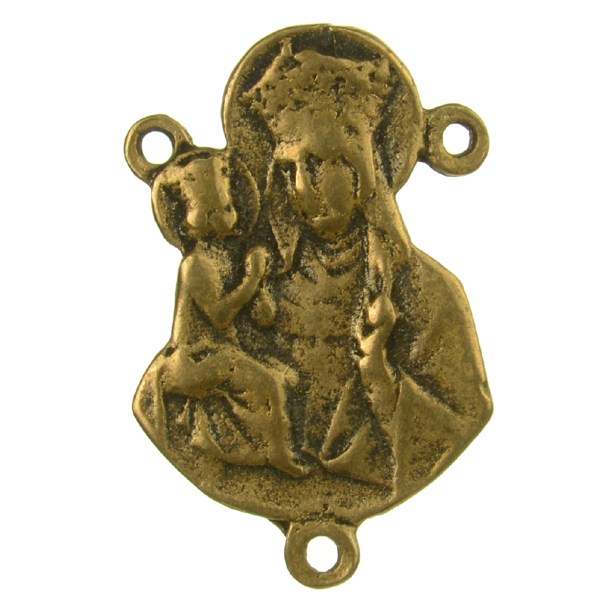 Blessed Virgin Mary And Infant Jesus Shaped Medallion | 4178