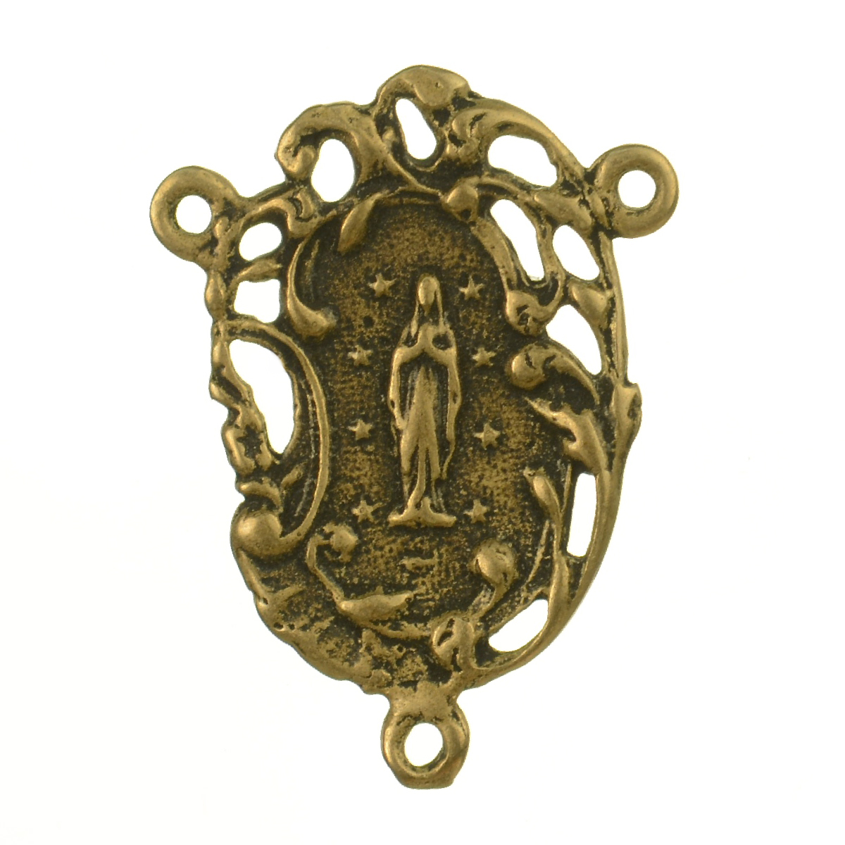 Open Loop Mother Mary Medallion | 4185