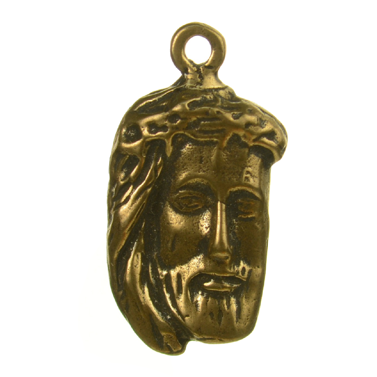 Jesus Facial Shaped Ancient Medallion | 4189