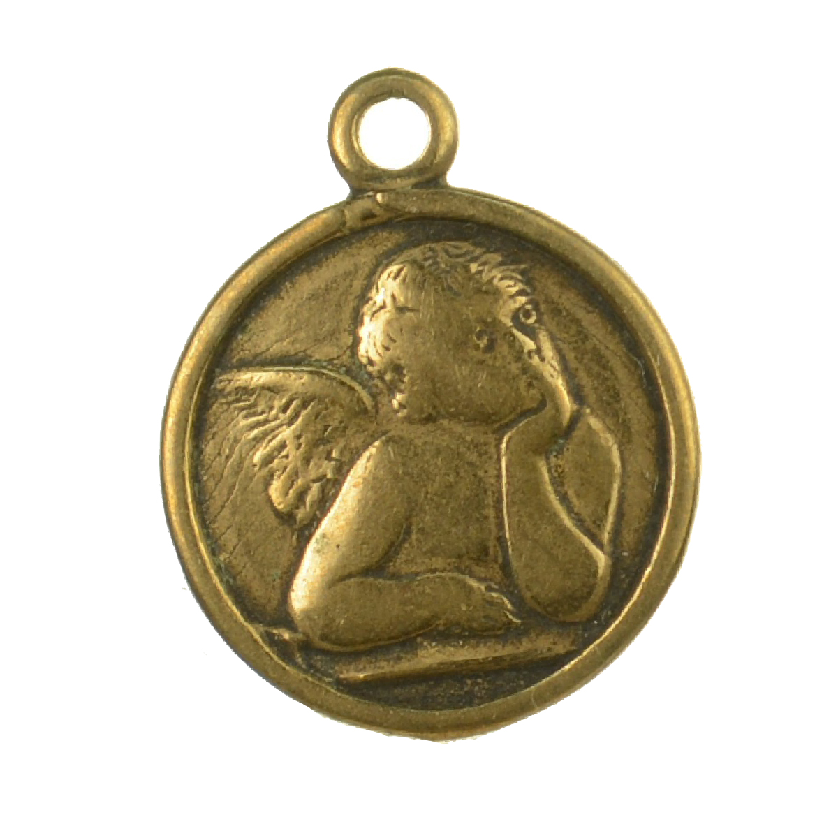 Angelic Child Ancient Religious Coin Pendant | 4197