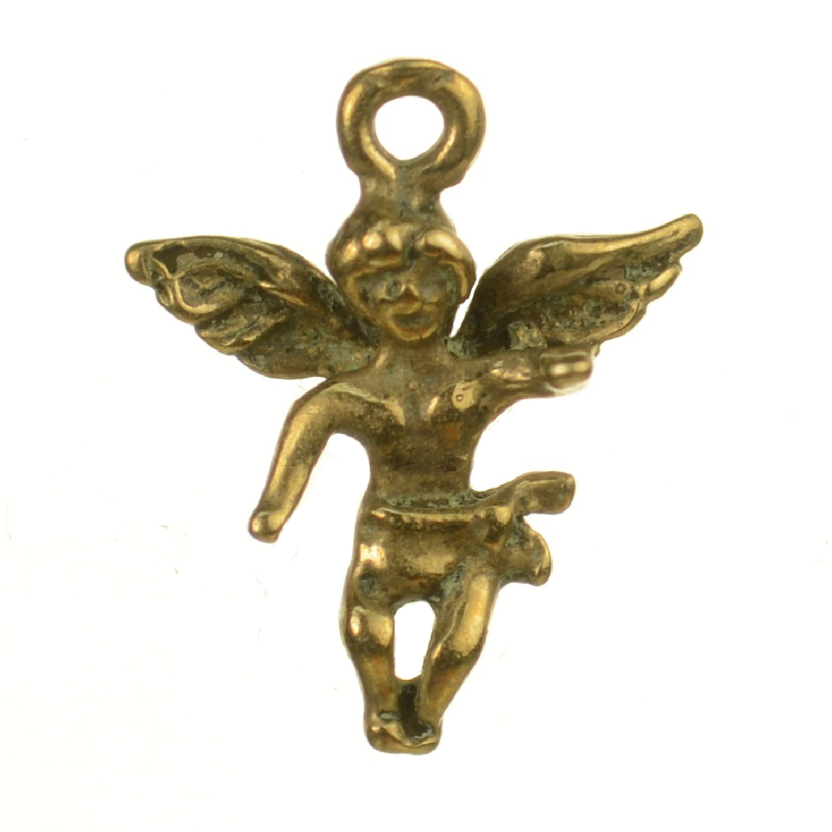Angelic Winged Child Figure Shaped Medallion | 4205
