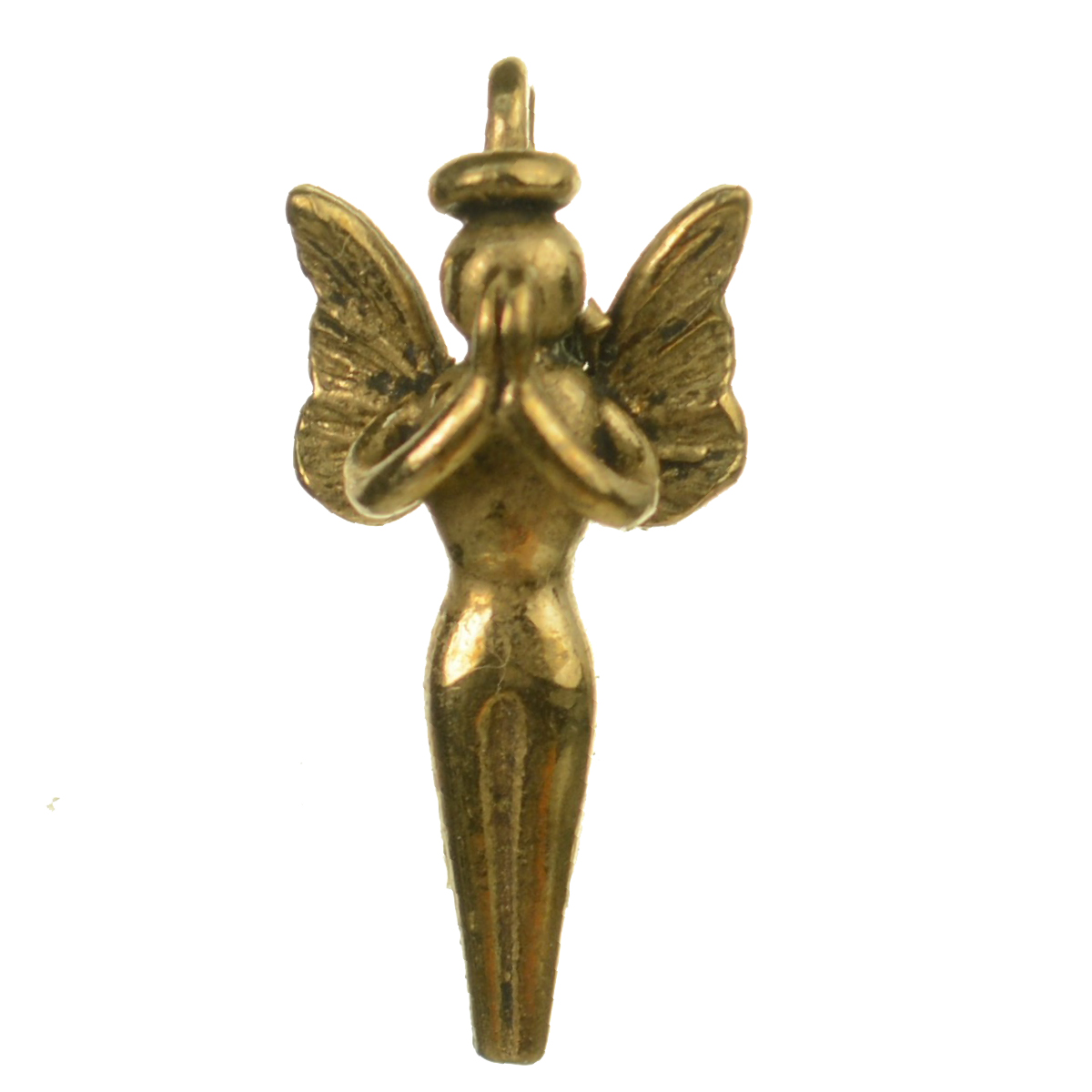 Angel with Halo and Wings Ancient Medallion | 4207