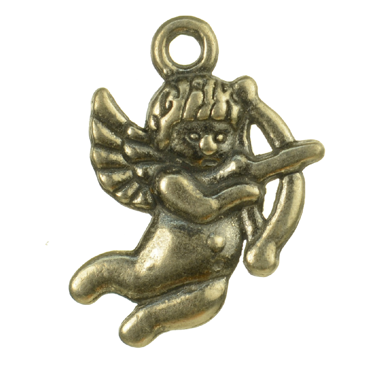 Ancient Angelic Figure With Love Bow & Arrow Medallion | 4211