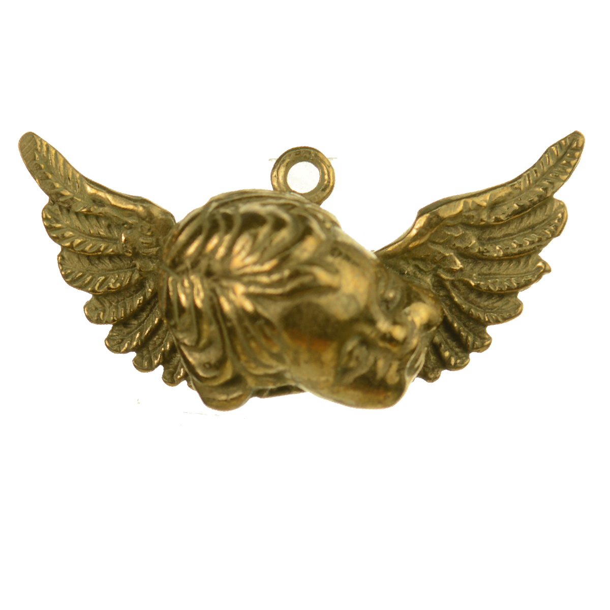 Angel Head With Wings Ancient Medallion | 4223